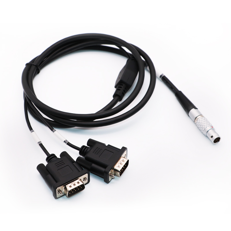 數(shù)據(jù)傳輸系列航插轉(zhuǎn)DB9串口線一分二