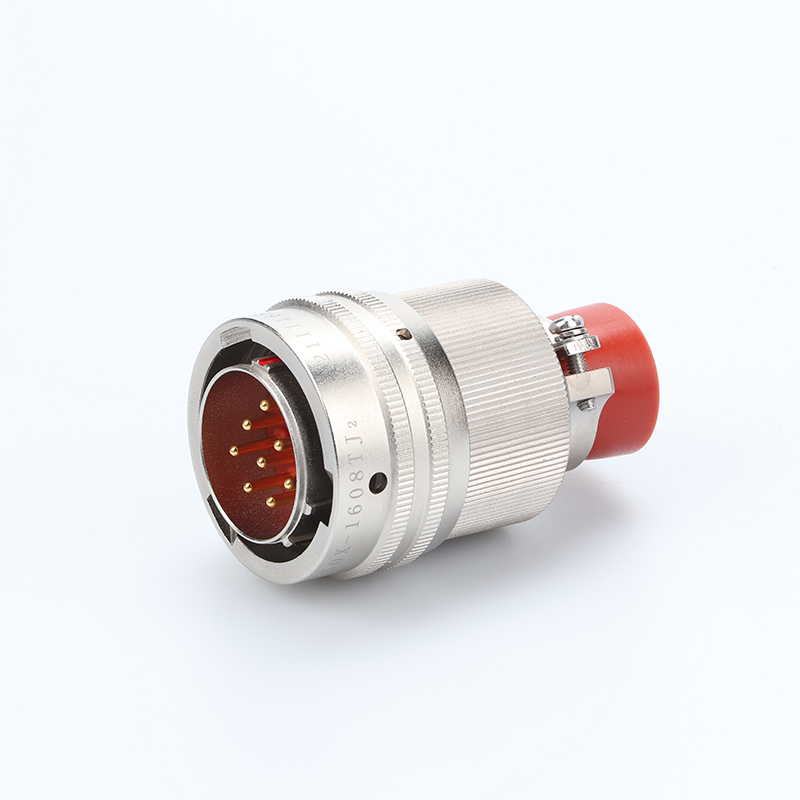 Y50X系列圓形電連接器1608TJ2 直式插頭