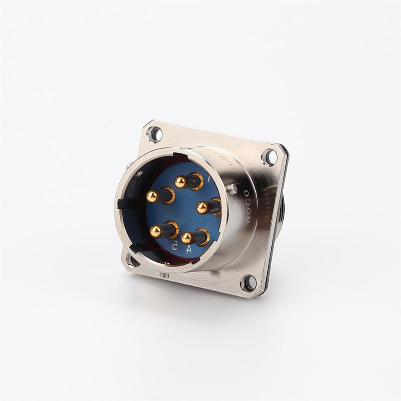 XCH系列圓形電連接器24F5Z1P1法蘭插座