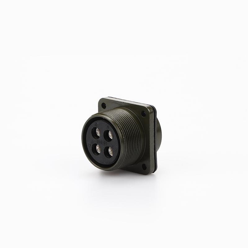 美軍標(biāo)5015 電連接器 3102-22S 法蘭插座